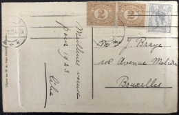 Nederland 1922 - Van Haarlem Naar Brussel - Covers & Documents