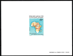 1993 Isole Comore 30th Of The Charter Of The O.U.A. (Organization Of African Unity) Proof De Luxe** Lux46 - Géographie