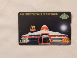 United Kingdom-(BTG-593)-Mc Donalds/Spaceship-(605)-(505G49265)(tirage-1.900)-cataloge-25.00£-mint - BT Emissioni Generali