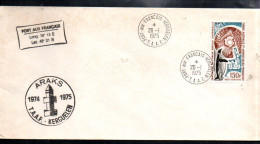 TAAF 1975  LETTRE DE PORT AUX FRANCAIS - Briefe U. Dokumente