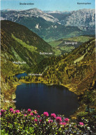 OBERSEE, HUTTENSEE, LAKE, MOUNTAIN, AUSTRIA, POSTCARD - Ramsau Am Dachstein