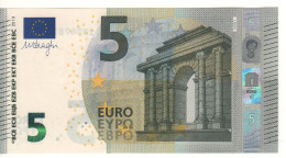 5 EURO  "Belgio"    DRAGHI    Z 009 E1    ZB5478734364   /  FDS - UNC - 5 Euro