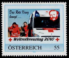 PM Weltrotkreuztag 2010 - Das Rote Kreuz Bewegt ...ex Bogen Nr. 8026337  Postfrisch - Personnalized Stamps