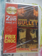 2 Dvd Bullet - Criminal Gang  - Tupak Shakur ,belushi,rourke - Action, Adventure