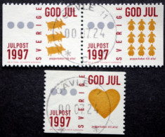 Sweden 1997    MiNr.2029-31 (O)  ( Lot  I 537) - Oblitérés