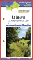 27 Eure LE LIEUVIN Chemin Des Trois Gués  Normandie Fiche Dépliante Randonnées Balades - Geographie