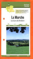 23 Creuse LA MARCHE LA TOUR DE BRIDIERS Auvergne Limousin Fiche Dépliante Randonnées Balades - Geographie