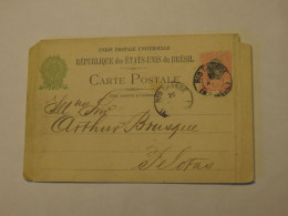 BRAZIL POSTAL CARD - Sonstige & Ohne Zuordnung