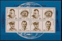 Russia 1991 First Man In Space 30th Anniv Yuri Gagarin AD ASTRA StampEx Sht MNH - Altri & Non Classificati