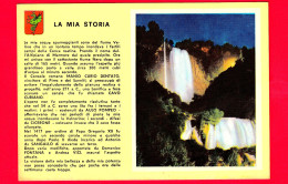 ITALIA - UMBRIA - Cartolina Non Viaggiata - Terni - Cascata Delle Marmore - Notturno - Terni