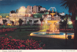 Postcard - Torquay, South Devon,  By Night  - Posted 01-08-1978 - VG (Album Marks On Rear) - Non Classés