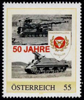 PM 50 Jahre Panzerartillerie Bataillon 3 Ex Bogen Nr. 8021110 Postfrisch - Sellos Privados