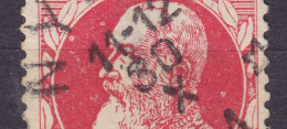 Belgium 1905 Mi. 71, 10c. Leopold II. ERROR Variety '3 Minus's In Circles In Medallion' Deluxe NYLEN 1911 Cancel - Ohne Zuordnung