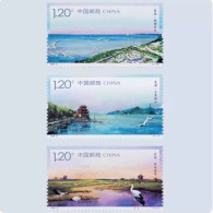 2024 CHINA 2024-9 LAKE CHAO  3v STAMP - Ongebruikt