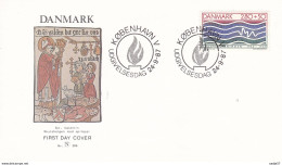 Dänemark DENMARK 1987 MI-NR. 902 FDC - Cartas & Documentos