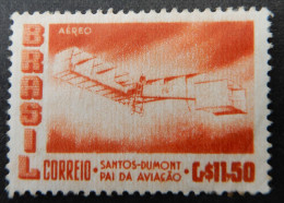 Brazil Brazilië 1956 (1) Airmail The 50th An. Of Dumont's First Flight - Usados