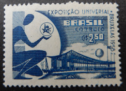 Brazil Brazilië 1958 (1) Brussels International Exhibition - Usados