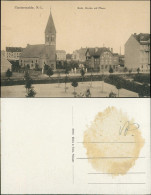 Ansichtskarte Finsterwalde Grabin Straße Kat. Kirche Und Pfarre 1912  - Finsterwalde