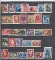 Bulgaria 1949 - Full Year MNH**, Mi-Nr. 688/717 (scan) - Komplette Jahrgänge