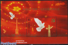 China People’s Republic 2007 Communist Party Congress S/s, Mint NH, Nature - Birds - Neufs