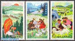 China People’s Republic 1978 Sheep 3v, Mint NH, Nature - Cattle - Ongebruikt