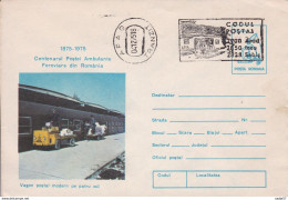 Romania Eisenbahnpostwagen 0277/77 - Entiers Postaux