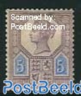 Great Britain 1887 5p, Stamp Out Of Set, Unused (hinged) - Nuovi