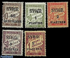 Syria 1924 Postage Due 5v, Unused (hinged) - Syria