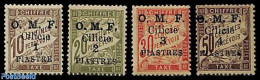 Türkiye 1921 Cilicie, Postage Due 4v, Unused (hinged) - Andere & Zonder Classificatie