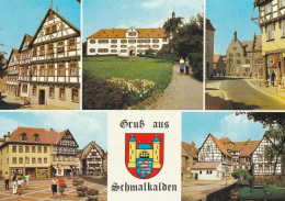 1 AK Germany / Thüringen * Schmalkalden Mit Kirchhof, Schloss Wilhelmsburg, Mohrengasse, Altmarkt Und Hessenhof * - Schmalkalden