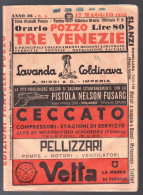 LIBRETTO POZZO DEL 1953  - ORARIO TRENI PER LE 3 VENEZIE (STAMP403) - Turismo, Viaggi