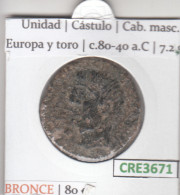 CRE3671 MONEDA ROMANA UNIDAD BRONCE VER DESCRIPCION EN FOTO - Keltische Münzen