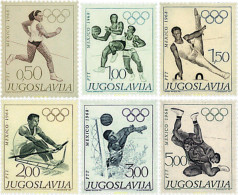 67169 MNH YUGOSLAVIA 1968 19 JUEGOS OLIMPICOS VERANO MEXICO 1968 - Prefilatelia