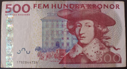 BILLETE DE SUECIA DE 500 KRONOR DEL AÑO 2001 AL 2014  (BANKNOTE) - Suède