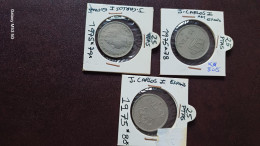 Lote 3 Monedas Españolas 1975 Estrellas 78,79,80sin Circualar - 25 Peseta