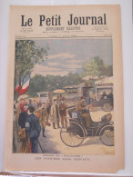 Le Petit Journal N°194 – 6 Aout 1894 – Les Voitures Sans Chevaux - AUTOMOBILE / Barbier Dans La Cage Aux Lions - Cirque - 1850 - 1899