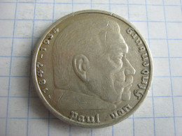 Germany 5 Reichsmark 1935 A Pos. A - 5 Reichsmark