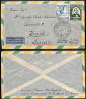 Brazil Cover Mailed To Switzerland 1946 - Cartas & Documentos