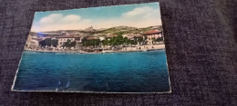 CARTOLINA LA MADDALENA- PIAZZA UMBERTO I - VISTA DAL MARE- VIAGGIATA 1963 - Sassari