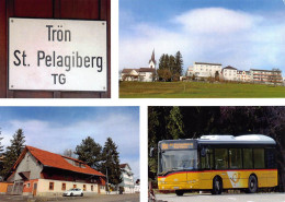 St. Pelagiberg - Trön  Postauto  4 Bild  Q Limitierte Auflage! - Steckborn