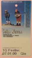 2000 SELLA NEVEA SKI PASS PROMOTOUR LATTERIE FRIULANE / Alpi Giulie / Udine / Chiusaforte - Sport Invernali