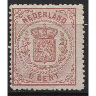 Niederlande 1869 Reichswappen 16 A Mit Falz - Nuevos