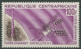 Zentralafrikanische Republik 1966 Satellit D1 Rakete Diamant 119 Postfrisch - República Centroafricana