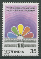 Indien 1982 Kunsthochschule Bombay 901 Postfrisch - Nuevos