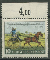 Bund 1952 100 J. Briefmarken V. Thurn & Taxis Mit Oberrand 160 OR Postfrisch - Neufs