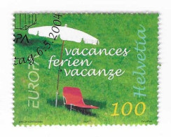 Schweiz / Helvetia  2004  Mi.Nr. 1880 , EUROPA CEPT / Holiday / Ferien - Gestempelt / Fine Used / (o) - 2004