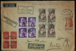 1945 - NAVEGADORES PORTUGUESES - Lettres & Documents