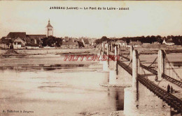 CPA JARGEAU - LOIRET - LE PONT - Jargeau