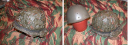 Casque, Sous-casque (Mle 51) Et Filet Cam (salade) (Armée Française)_m26 - Headpieces, Headdresses