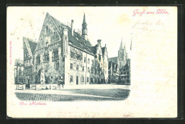 AK Ulm A.D., Blick Zum Rathaus  - Ulm